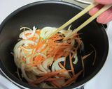 緑豆春雨の具だくさんスープ作り方4写真