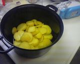 粉いらず☆ほっくり。ポテトのお食事ケーキ作り方1写真