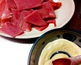 わさびマヨベーコンフランス作り方1写真