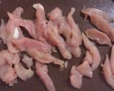 うちの鶏ササミのさっぱり炒め♪作り方2写真