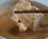 湯豆腐☆坦々風ごまだれ作り方4写真