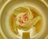 白菜と豚ばら肉の蒸し煮鍋作り方7写真