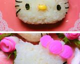 キャラ弁❤キティちゃんおにぎり❤作り方4写真