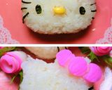 キャラ弁❤キティちゃんおにぎり❤作り方4写真