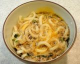 岩海苔とろろ～釜玉うどん*柚子胡椒風味*作り方3写真