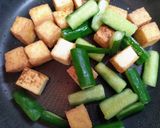 今夜の夕飯簡単夏胡瓜と厚揚げのおかか和え作り方7写真