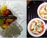 とにかく少ない材料♪トマトチーズピザ風味作り方5写真