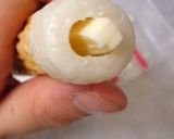 外はカリカリ中はとろ～り☆Wちーちく作り方1写真