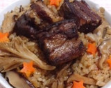 肉じゃが、角煮…煮物の残りで炊き込みご飯作り方9写真