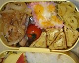 お弁当に少量♡生姜焼き♪作り方4写真