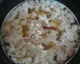 めんつゆで牛モツ鍋しょうゆ味作り方4写真