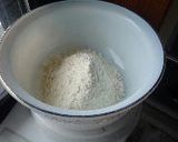 外郎みたいなもちもちヨーグルト蒸しパン作り方1写真