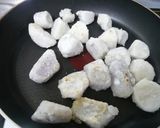 里芋の甘辛ごま焼き✿作り方2写真