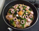 ピザ風・蒸し揚げパンケーキ作り方5写真