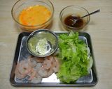 【農家のレシピ】レタスとエビのチャーハン作り方2写真