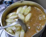 牛スジ煮込みカレーうどん作り方15写真