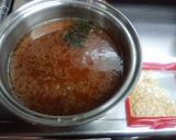 鶏　紅白巻きと　つけ麺のつけだれ！作り方4写真