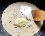☆ポルチーニのクリームパスタ☆作り方5写真