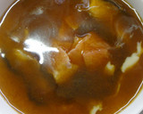 カレーうどん風！茶碗蒸し（小田巻き蒸し）作り方4写真