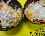 【大豆でうどん】枝豆のかきあげうどん作り方3写真