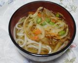【大豆でうどん】枝豆のかきあげうどん作り方7写真