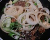 味付け肉をプラスアルファで味わう作り方3写真