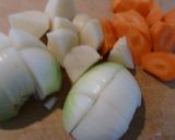 鶏のみそ漬けで作る温まるホワイトシチュー作り方2写真