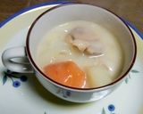 鶏のみそ漬けで作る温まるホワイトシチュー作り方4写真