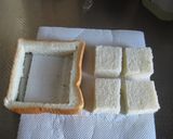 朝食に♪市松模様の簡単フレンチトースト作り方1写真