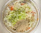 白菜とカニカマの鶏塩サラダ！作り方2写真