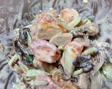 ヨウサマの減塩舞茸の味噌󠄀マヨネーズサラダ作り方4写真