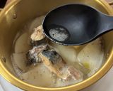 【簡単】喉風邪に☆さば缶&大根の煮物作り方4写真