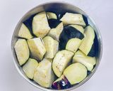 パパッと5分🍆茄子と厚揚げのポン酢ごま油炒め作り方1写真