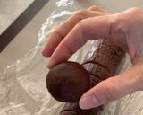 米粉でバレンタイン ガナッシュクッキー作り方4写真