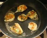 余った餃子の皮でネギチーズ焼き作り方5写真
