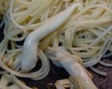 イカワタパスタ　キノコ入り作り方3写真