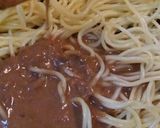イカワタパスタ　キノコ入り作り方4写真