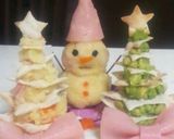 ツリーと雪だるま☆クリスマス用♪作り方3写真