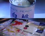 ♥白桃たっぷり♡もも✖もも cake♥作り方13写真