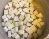 冬瓜とトマトの中華風スープ作り方1写真