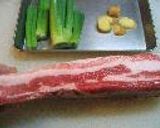 我が家の定番◎豚の角煮◎作り方1写真
