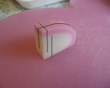 茶碗蒸しに❀お雑煮に✿簡単ちょうちょ蒲鉾作り方7写真