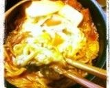 鍋で！チーズとろ～り甘辛煮込みラーメン♪作り方4写真