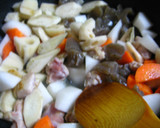 大根を入れちゃった博多のがめ煮（筑前煮）作り方4写真