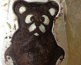 ３D クマ チョコパウンドケーキ作り方15写真