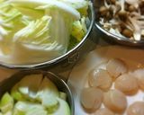 あったかい☆白菜と帆立のクリームシチュー作り方1写真