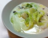 あったかい☆白菜と帆立のクリームシチュー作り方4写真