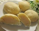 イチゴ風味のジュースでクリーム＆大福作り方14写真