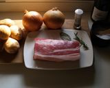 豚肉柔か♪玉ねぎ☆じゃがいも白ワイン煮込作り方1写真