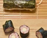 お弁当に～♪カニかまチーズの海苔巻き作り方4写真